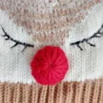 کلاه بافت طرح گوزن برند iam - Image 2